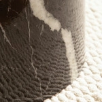 Couchtisch Monobloc Schwarz hochglanz