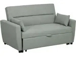 SCHLAFSOFA, 2-Sitzer Sofa mit Schlaffunktion, Verstellbare R&uuml;ckenlehne,...