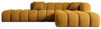 ECKSOFA Ottomane Rechts OLEA-L2 - 289x176x71 cm Senfgelb