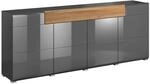 SIDEBOARD Jules Grau und Holz