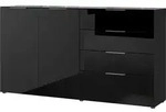 Sideboard Oakland in Schwarz