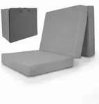 VISCO KLAPPMATRATZE VS95201x100x14cm mit Husse Grau (2tlg)