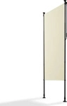 Juskys SENKRECHTMARKISE Barbados beige 100 x 310 cm