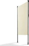 Juskys SENKRECHTMARKISE Barbados beige 120 x 310 cm