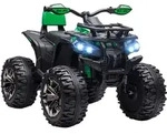 KINDER-ELEKTRO-QUAD Metall Kunststoff Gr&uuml;n