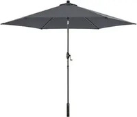 Sonnenschirm Myzone 305 Rund Auto Tilt Anthrazit
