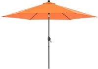 Sonnenschirm Myzone 305 Rund Auto Tilt Orange