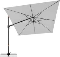 Ampelschirm Myzone Hellgrau ca. 280x280cm