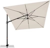 Ampelschirm Myzone Anthrazit/Naturfarben ca.280cm