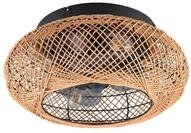 Deckenventilator Lillesand Schwarz max. 4 Watt