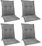 NIEDERLEHNERAUFLAGE HighLux NL 105/50/7cm Hellgrau 4tlg