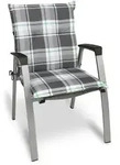 NIEDERLEHNERAUFLAGE Sunny BK 100/50/6cm Mintgr&uuml;n-Kariert