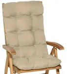 HOCHLEHNERAUFLAGE Flair HL 120/50/8cm Natur (2tlg)