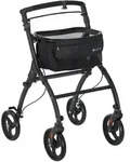 WOHNUNGSROLLATOR Aktiv schwarz mit Transporttasche