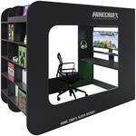 Hochbett Minecraft ca. 120x200 cm Schwarz