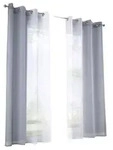 VORHANG 2ER SET &raquo;Modena&laquo; HxB 225x140 cm Grau