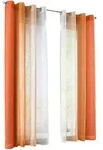 VORHANG 2ER SET &raquo;Modena&laquo; HxB 175x140 cm Orange