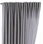 SCHLAUFENGARDINE &raquo;Jena&laquo; HxB 250x300 cm Silber