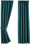 VORHANG 2ER SET NEWYORK HxB 245x140 cm Petrol