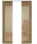 VORHANG 2ER SET HxB 245x60 cm Nougat