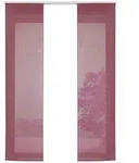 VORHANG 2ER SET HxB 245x60 cm Bordeaux