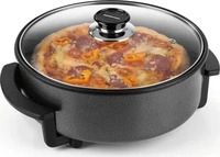 ELEKTRISCHE PFANNE GOURMETMAXX Schwarz