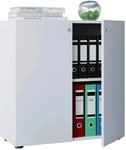 Aktenschrank Vandol Mini ca. 70x70x39 cm Wei&szlig;