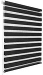 DOPPELROLLO SolDecor DL2 85x150cm Schwarz