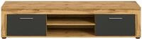Lowboard Jam Anthr./Natur ca. 160x37x40 cm