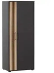 Aktenschrank Hank Schwarz/Eichefarben