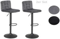 Barhocker-Set Amanda Grau