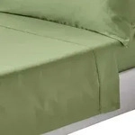 SATIN-BETTLAKEN ohne Gummizug, Bio-Baumwolle, Fadendichte 400