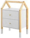 NACHTTISCH Enny mit 2 Schubladen Kinder