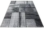 Webteppich Parma Schwarz ca. 160x230cm