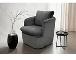 Sessel HARMONY Dunkelgrau, Cord