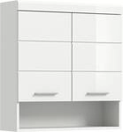 H&auml;ngschrank SCOUT Wei&szlig; Hochglanz ca. 74x79x24 cm