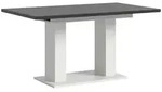 Ausziehtisch Marlon 150 AZ grau/wei&szlig;, B:150-190 cm