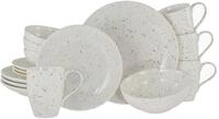 Kombiservice Confetti Weiss Creme, 16-teilig