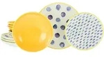Tafelservice Maisie Blau/Creme/Gelb, 12-teilig