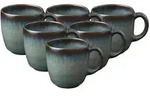 KAFFEETASSEN Lave Gris 190 ml 6er Set