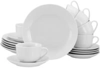 Kaffeeservice Luna Wei&szlig;, 18-teilig