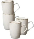 HENKELBECHER Casa Beige 380 ml 4er Set