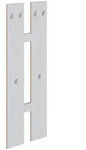 Wandgarderobe SALIA M ca. 57x140x20 cm Wei&szlig;