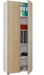 Mehrzweckschrank Vandol I Wei&szlig;/Sonoma Eiche