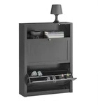 SCHUHSCHRANK Schwarz
