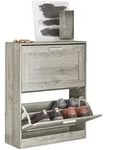SCHUHSCHRANK Grau