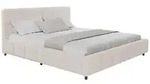 POLSTERBETT Florenz beige 180x200 cm mit Matratze