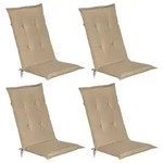 HOCHLEHNERAUFLAGE Loft HL 120/50/6 Natur 4tlg