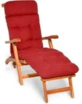 DECKCHAIRAUFLAGE Flair DC 200/50/8cm Rot