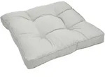 LOUNGEKISSEN Xluna Sitz 40/40/10 cm Hellgrau